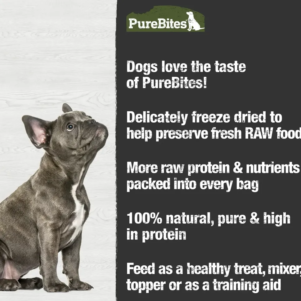 PureBites Beef Liver Freeze-Dried Dog Treats 8.8-oz