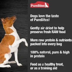PureBites Chicken Air-Dried Jerky Dog Treats 5.5-oz