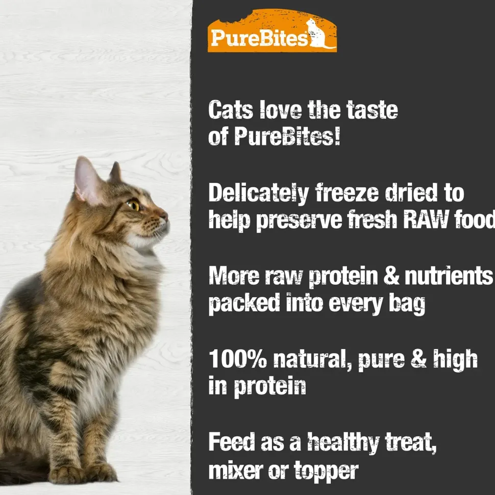 PureBites Duck Liver Freeze-Dried Cat Treats 1.05-oz