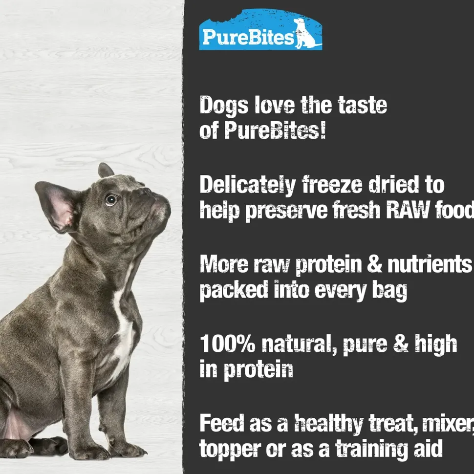 PureBites Lamb Liver Freeze-Dried Dog Treats 1.58-oz