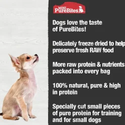 PureBites Mini-Trainers Chicken Breast Freeze-Dried Pure Dog Treats 2.1-oz