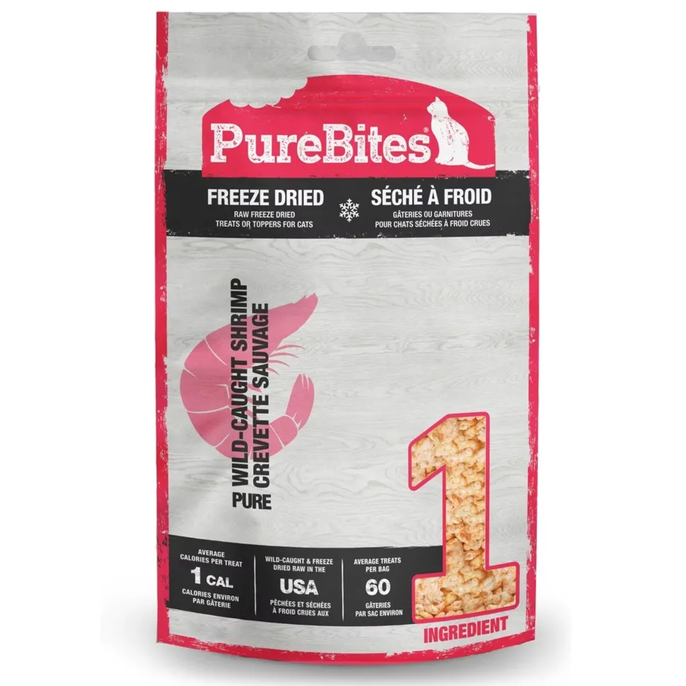 PureBites Shrimp Freeze-Dried Cat Treats 0.53-oz