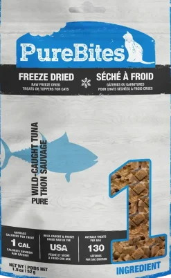 PureBites Wild-Caught Tuna Freeze-Dried Cat Treats 1.8-oz