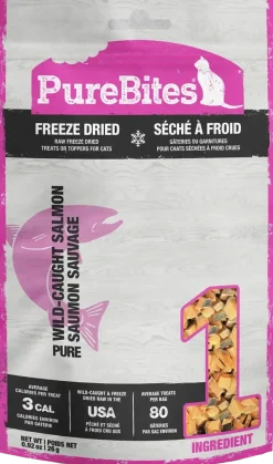 PureBites Wild Pacific Salmon Freeze-Dried Cat Treats 0.92-oz