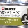 Purina Pro Plan Complete Essentials Grain Free Turkey & Vegetable Entrée Adult Wet Cat Food 3-oz