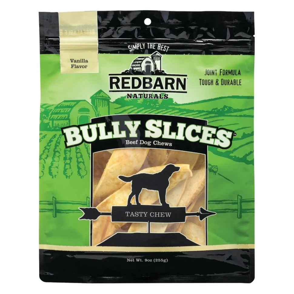 Redbarn Bully Slices Dog Chew Treats Vanilla 9-oz