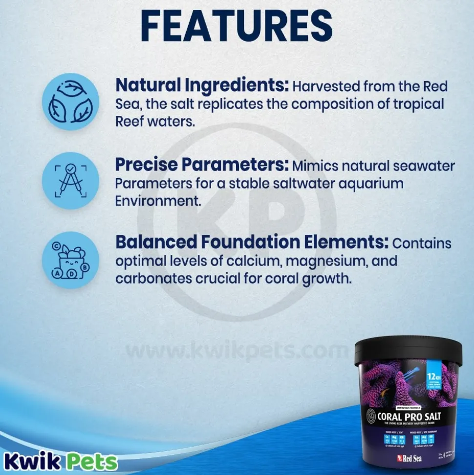 Red Sea Coral Pro Salt Mix Bucket for Aquarium 175-gal