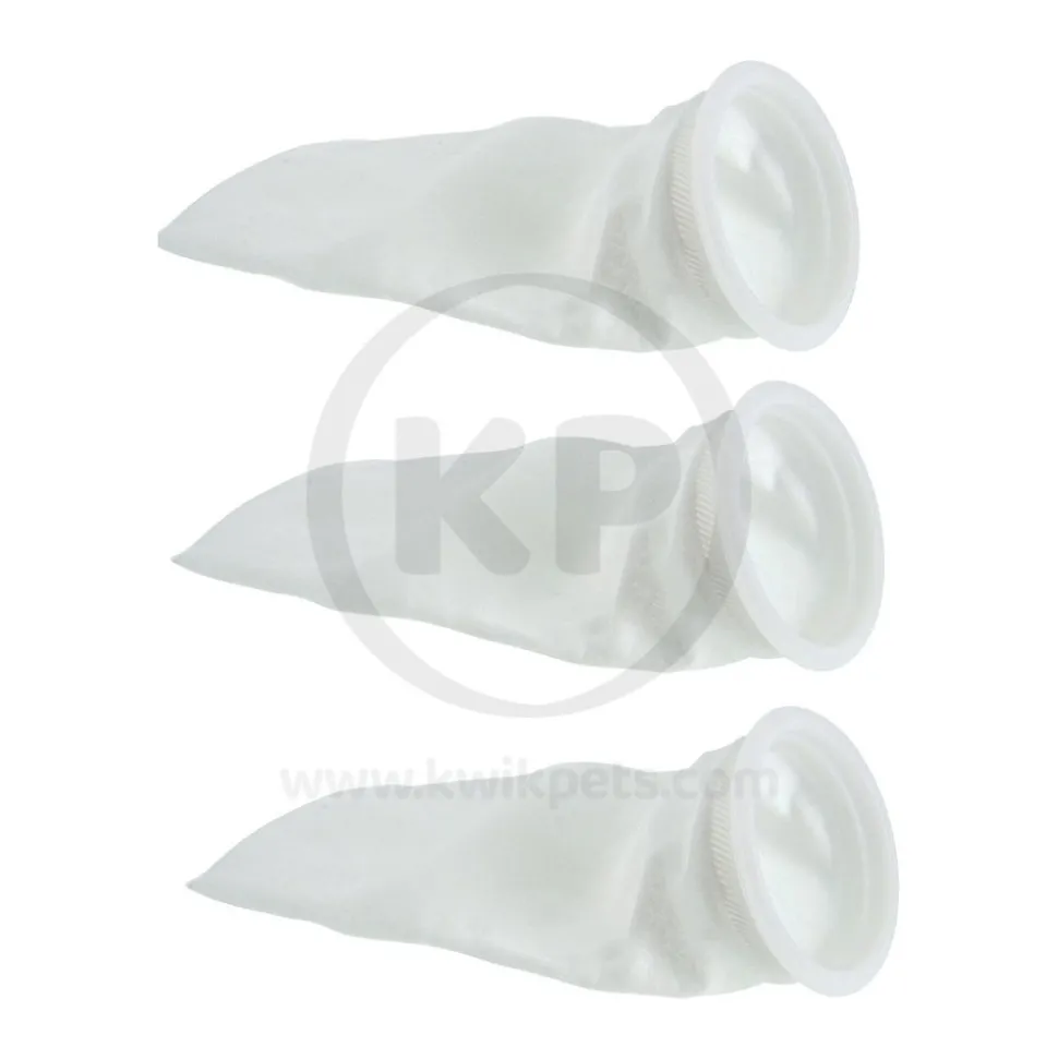 Red Sea Reefer Fine Felt Filter Socks for Aquarium White 4 in X 10.5 in
