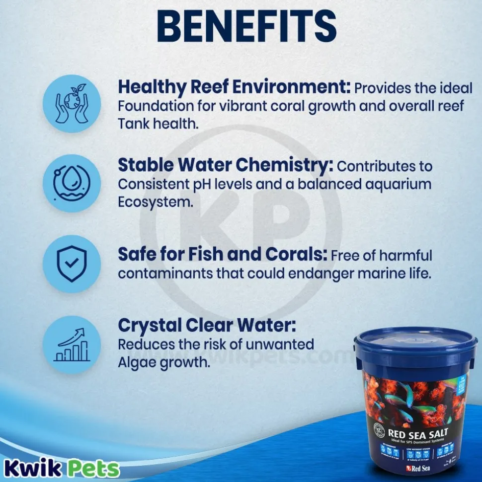 Red Sea Salt Mix Bucket for Aquarium 55-gal