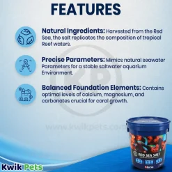 Red Sea Salt Mix Bucket for Aquarium 55-gal