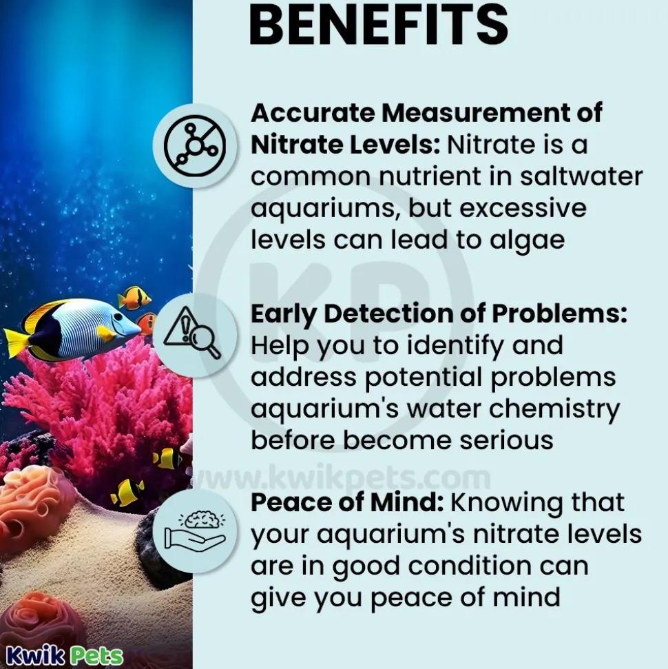 Salifert NO3 Nitrate Profi-Test for Aquarium 60 Tests