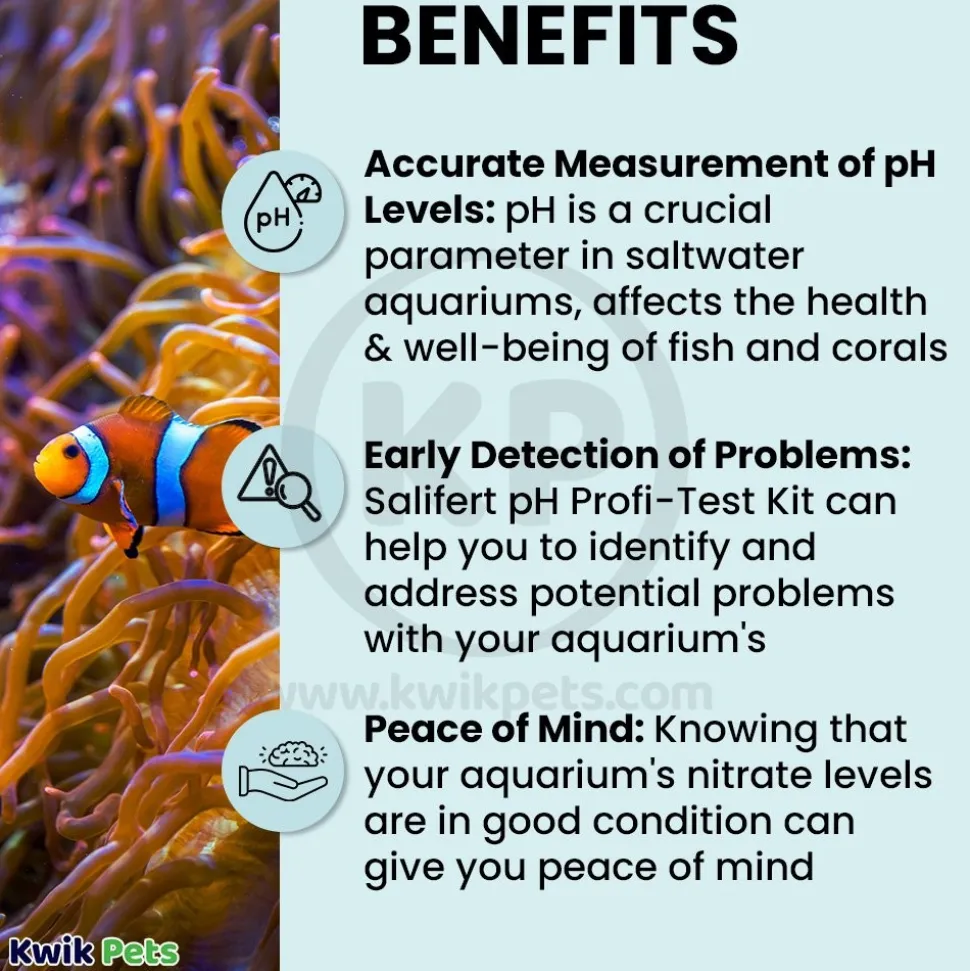 Salifert pH Profi-Test Kit for Aquarium 50 Tests