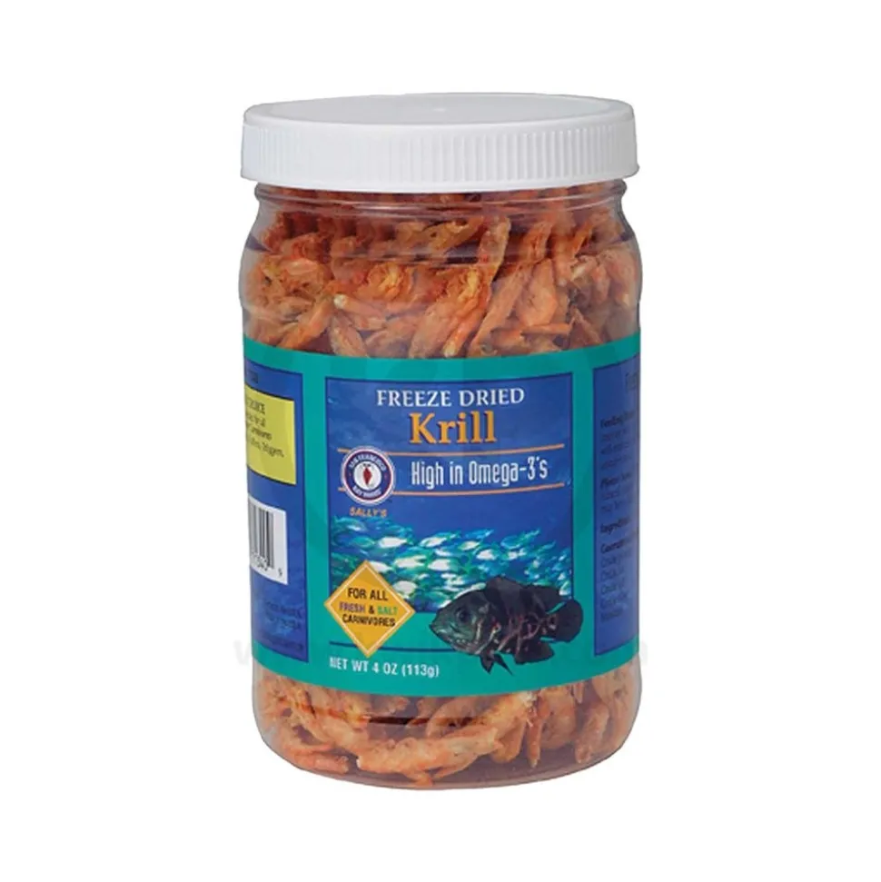 San Francisco Bay Brand Krill Freeze-Dried Fish Food 4-oz