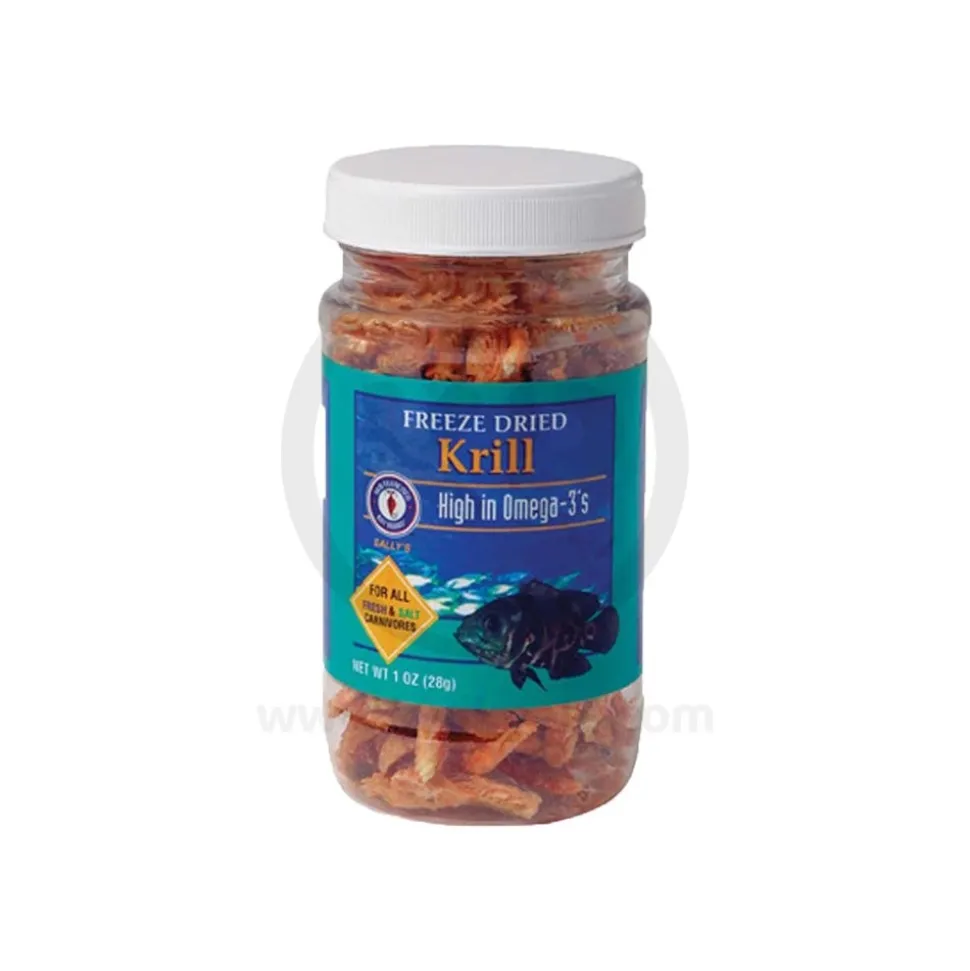 San Francisco Bay Brand Krill Freeze-Dried Fish Food 1-oz