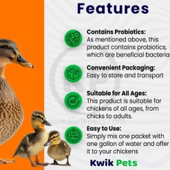 Sav-A-Chick Electrolyte & Probiotic Poultry Supplements Combo Pack 1.26-oz
