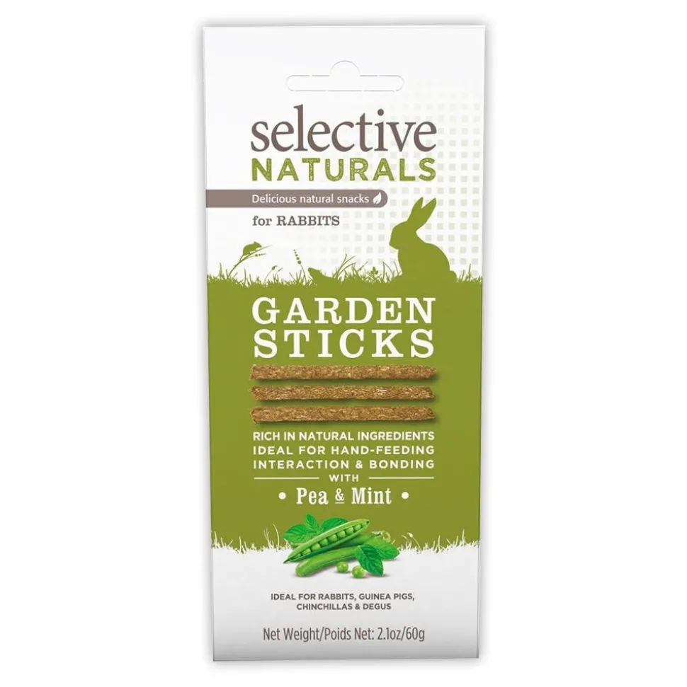 Science Selective Garden Sticks with Pea & Mint Rabbit Treats 2.1-oz