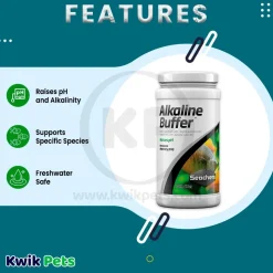 Seachem Alkaline Buffer Aquarium Water Treatment 10.5-oz