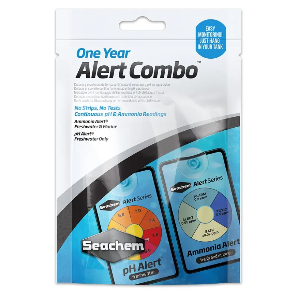 Seachem Ammonia & pH Alert One Year Alert Combo Pack
