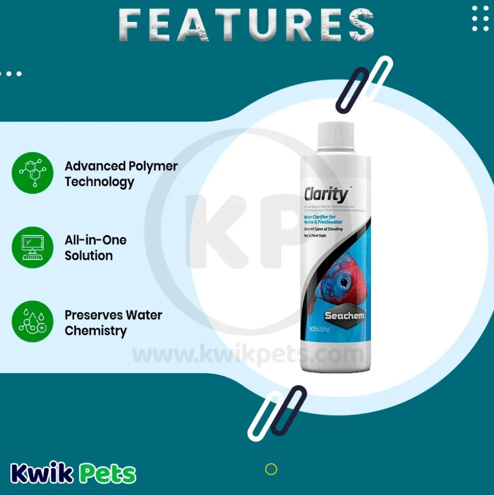 Seachem Clarity Ultimate Water Clarifier 250 ml