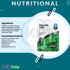 Seachem Flourish Tabs Plant Supplement 40 Count 2.8-oz