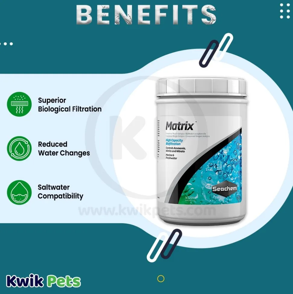 Seachem Matrix Biological Media 2 Liter