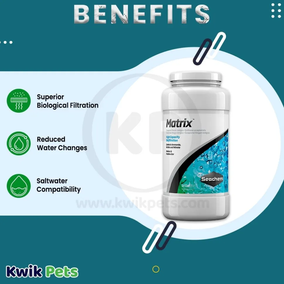 Seachem Matrix Biological Media 500 ml