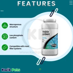 Seachem MatrixCarbon Activated Carbon Media 500 ml