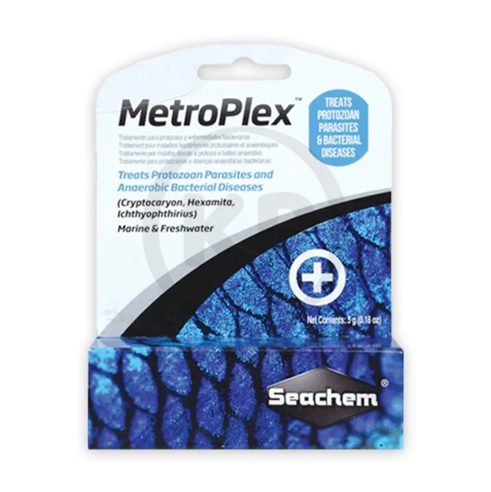 Seachem MetroPlex Parasitic and Bacterial Treatment 0.2-oz