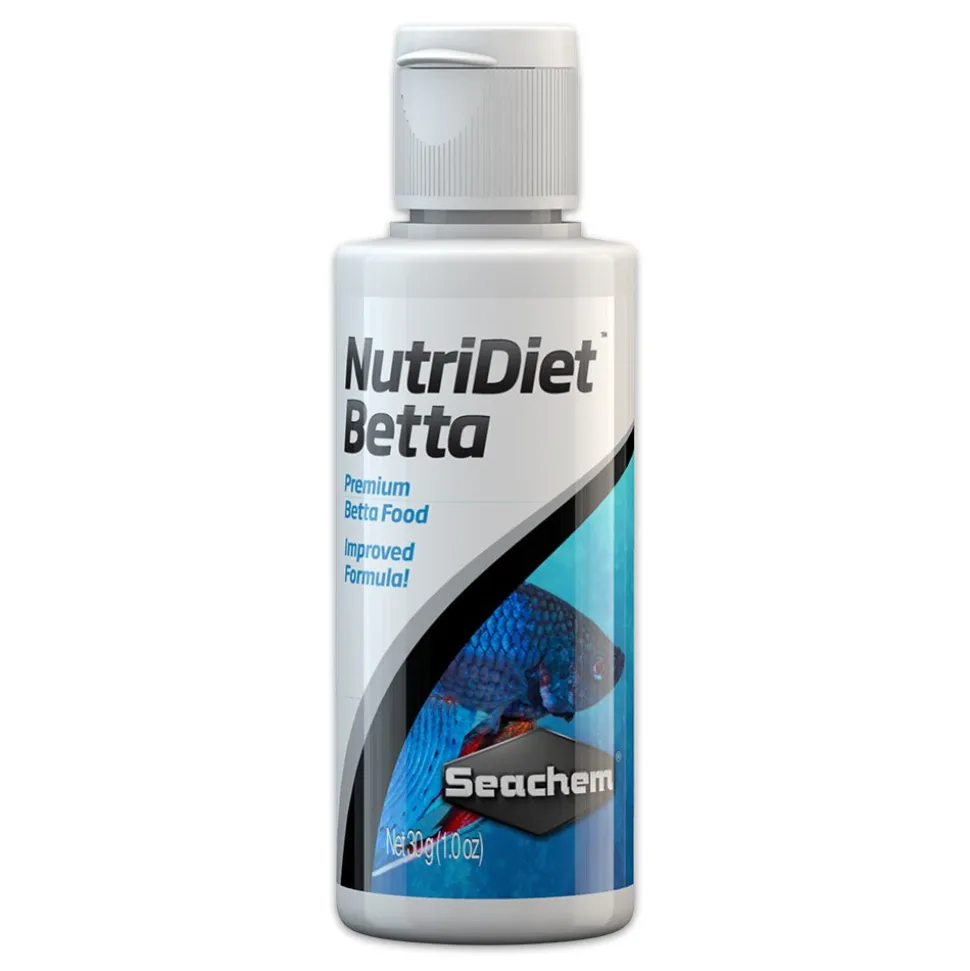 Seachem NutriDiet Betta with Probiotics Fish Food 1-oz