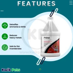 Seachem Prime Ammonia Detoxifier 2 Liter