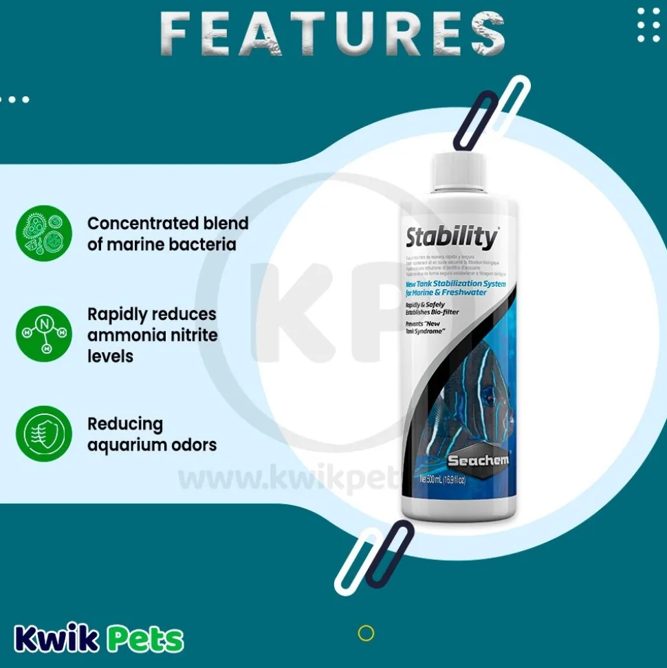 Seachem Stability Biological Water Conditioner 500 ml