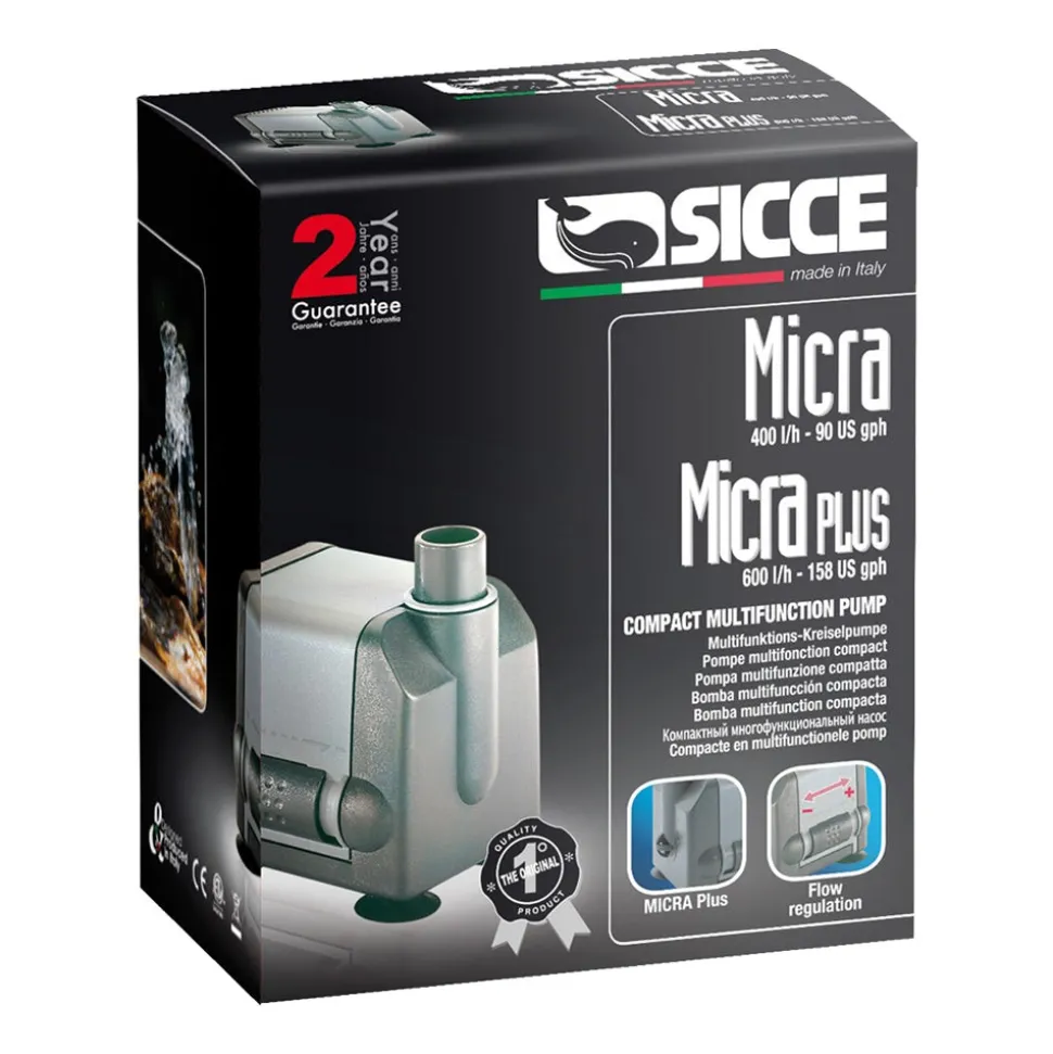 Sicce MICRAPLUS Pump for Aquarium 158 GPH
