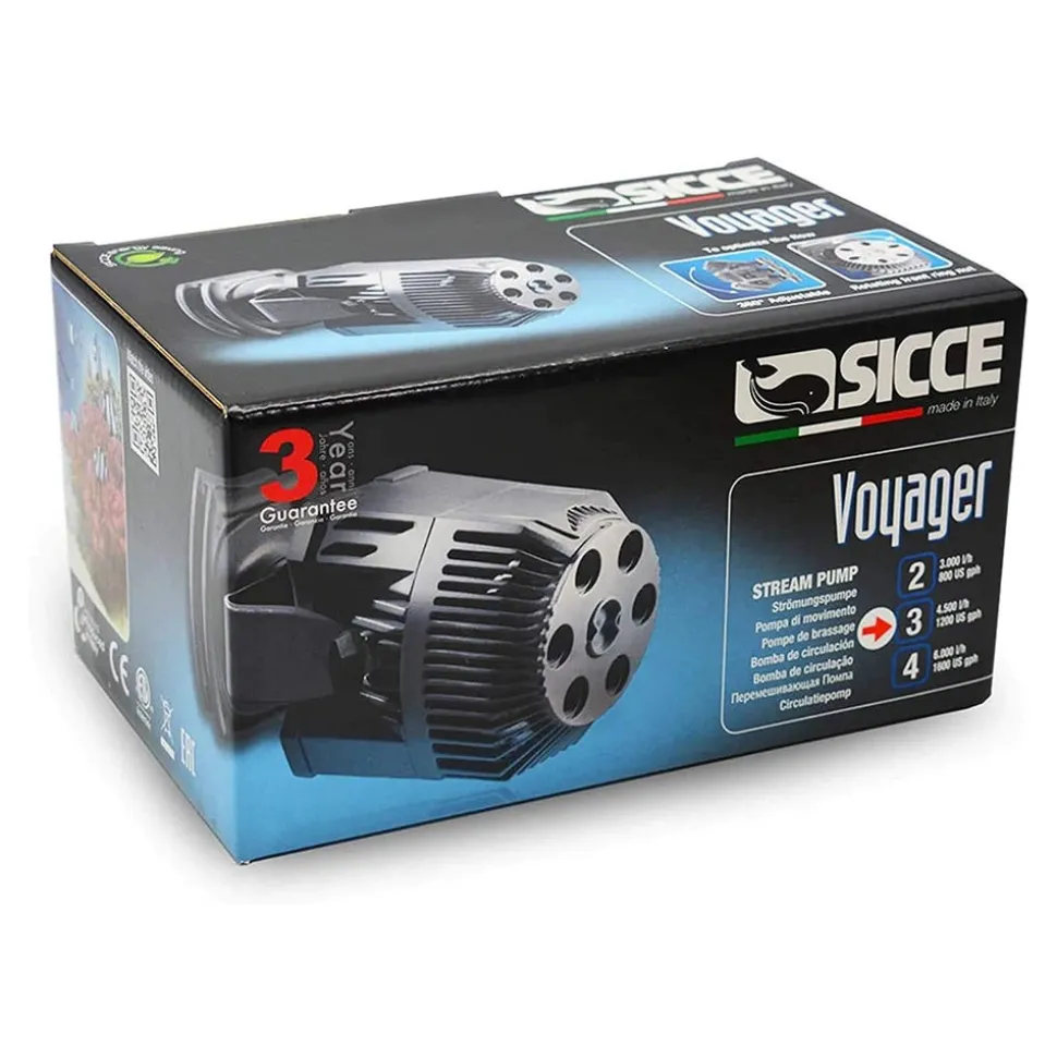 Sicce VOYAGER 3 Stream Pump for Aquarium 1200 GPH