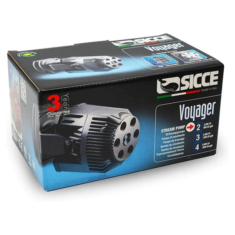 Sicce VOYAGER 2 Stream Pump for Aquarium 800 GPH