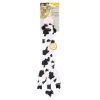 Skinneeez Crinkler Dog Toy Cow 14-in