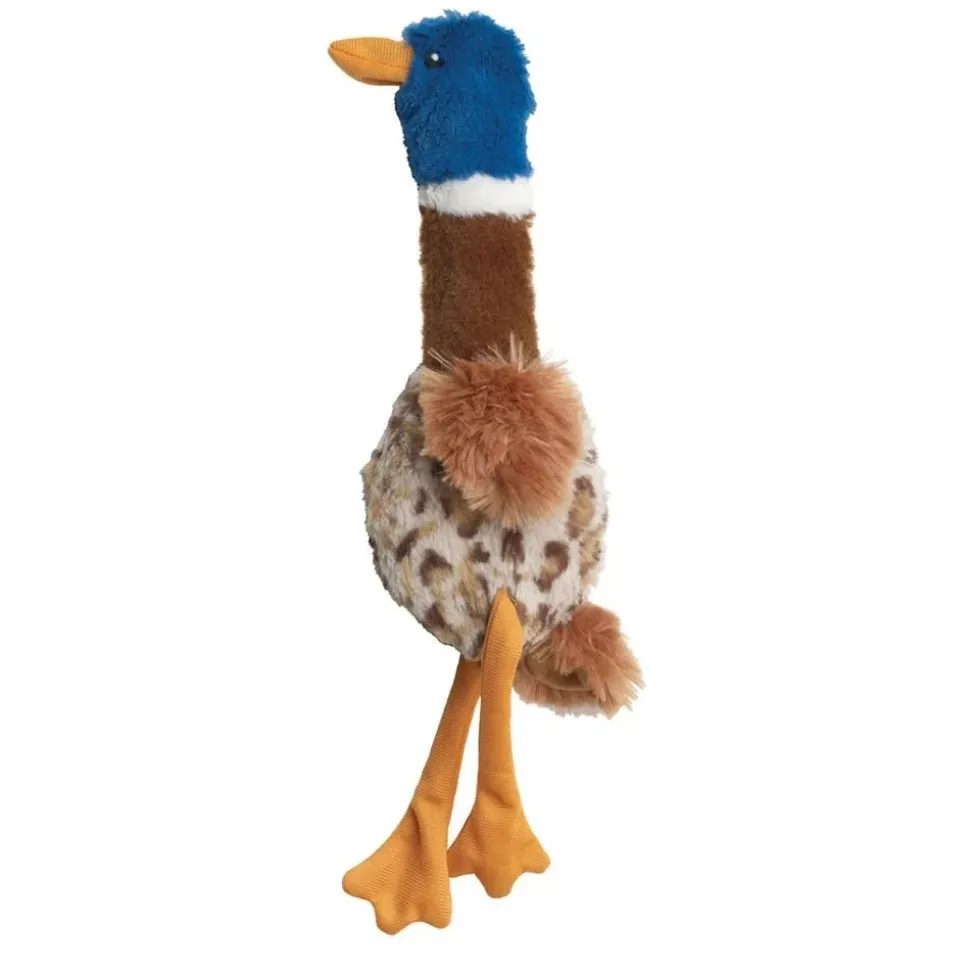 Skinneeez Plush Dog Toy Duck Multicolor 15-in