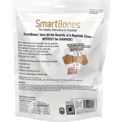 SmartBones Small Classic Bone Chews Dog Treat Peanut Butter 6 Count 11-oz