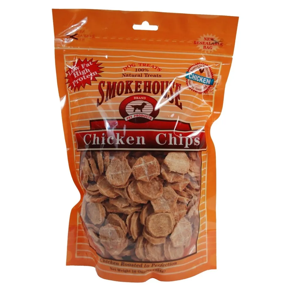 Smokehouse Chicken Chips Dog Treat Small 16-oz