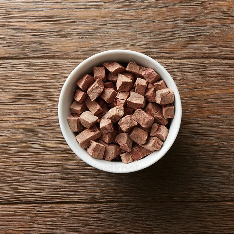 Sojos Simply Turkey Heart Freeze-Dried Dog Treats 4-oz