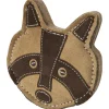 Spot Dura-Fuse Leather Chunky Raccoon Dog Toy 5-in
