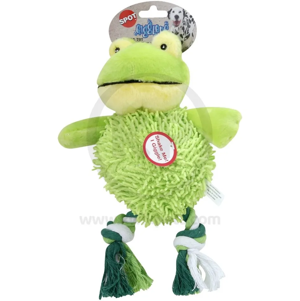 Spot Giggler Pals Plush Dog Toy Assoted 12-in