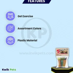 Spot Wide Colorful Springs Cat Toy Assorted 10 Count 2-in