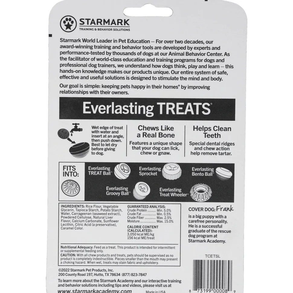 Starmark Everlasting Dog Treat Liver Medium 3.6-oz
