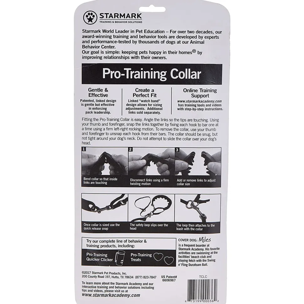Starmark Pro-Training Dog Collar Black 21-in Large