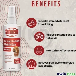 Sulfodene Hot Spot & Itch Relief Medicated Spray for Dogs 8-oz