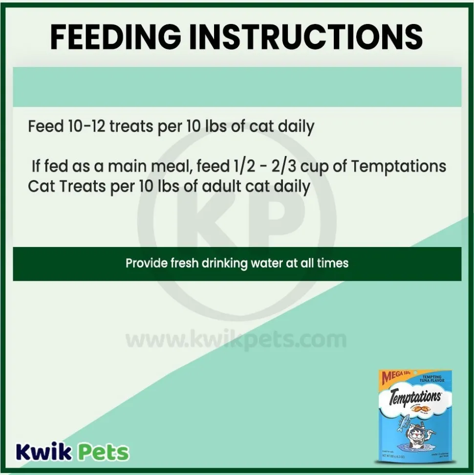 Temptations Classics Crunchy & Soft Adult Cat Treats Tempting Tuna 6.3-oz