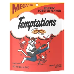 Temptations Classics Crunchy & Soft Adult Cat Treats Rockin' Lobster 6.3-oz