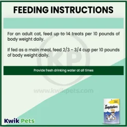 Temptations Indoor Care Crunchy & Soft Adult Cat Treats Chicken 2.1-oz