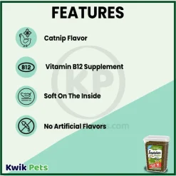 Temptations MixUps Catnip Fever Crunchy & Soft Adult Cat Treats 16-oz