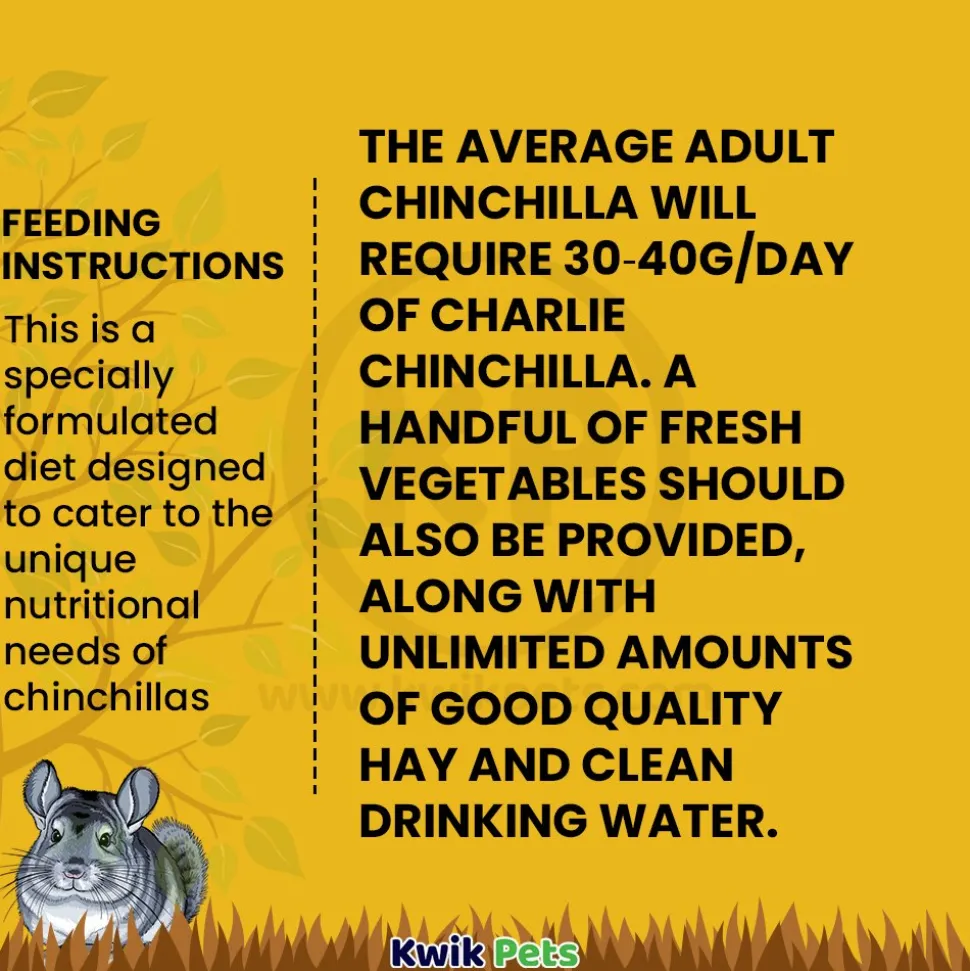 Tiny Friends Farm Charlie Chinchilla Tasty Mix Dry Food 2-lb